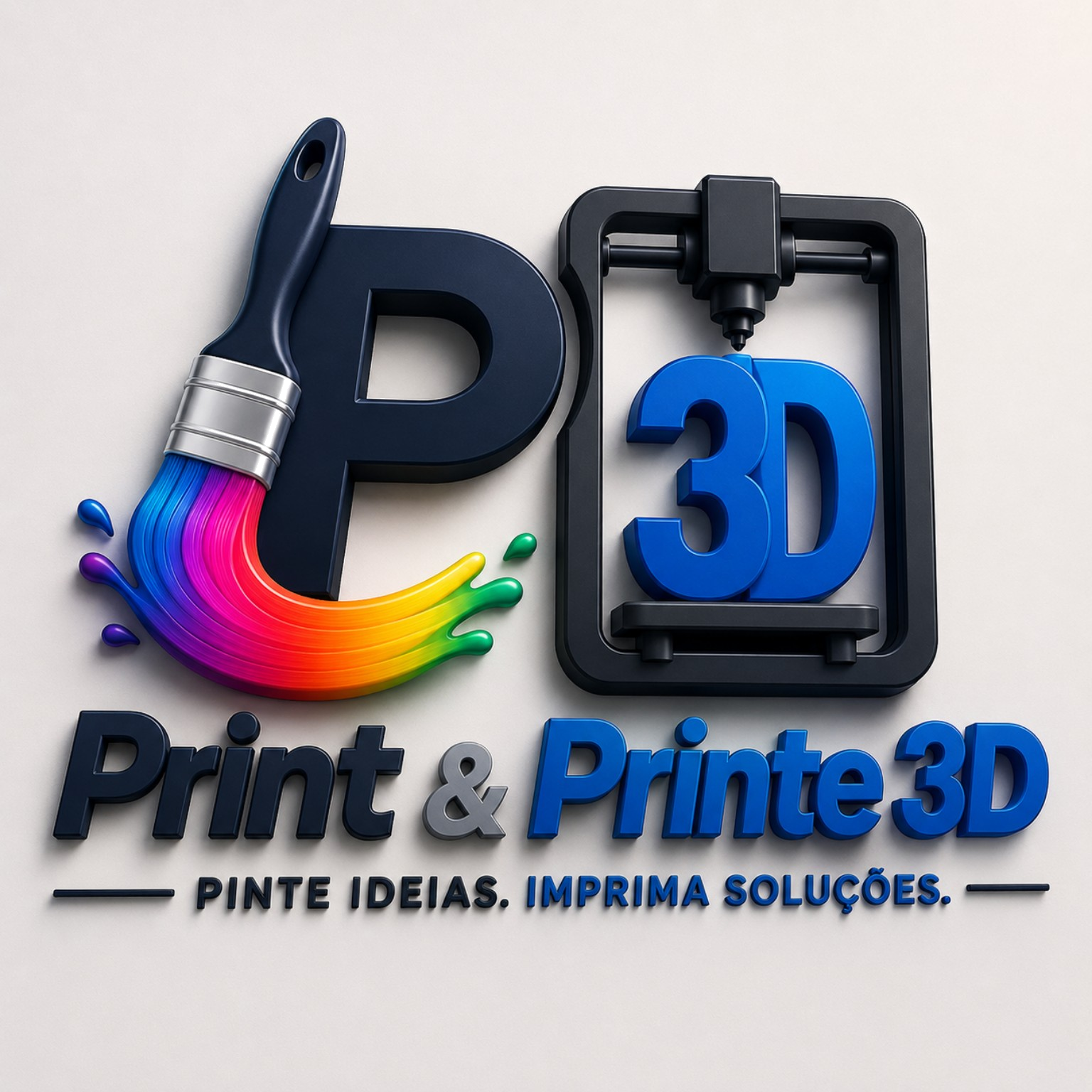 Logo Pinte & Print 3D