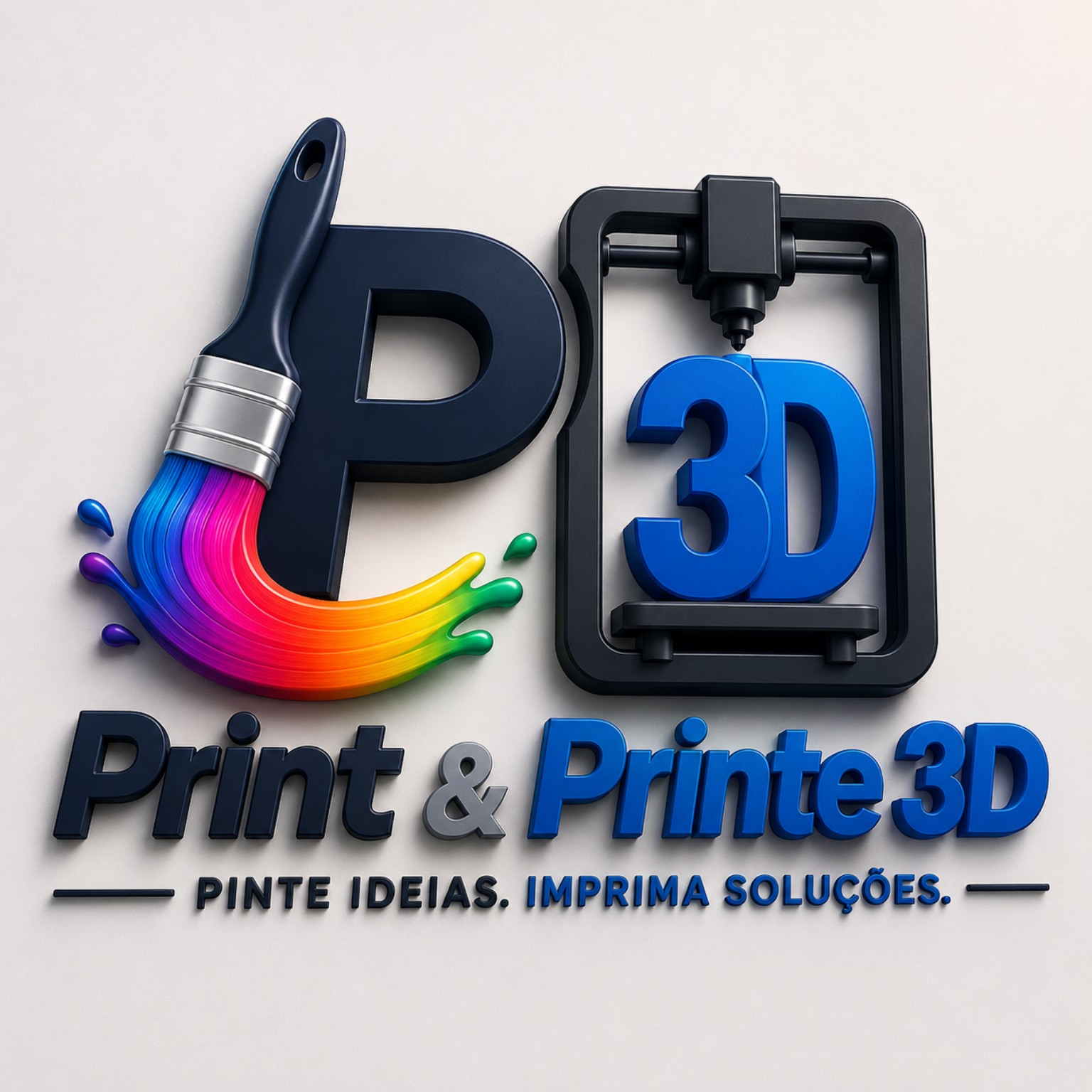 Logo Pinte & Print 3D
